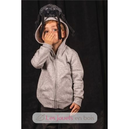 Peluche il ragno nero DE72300 Les Déglingos 3