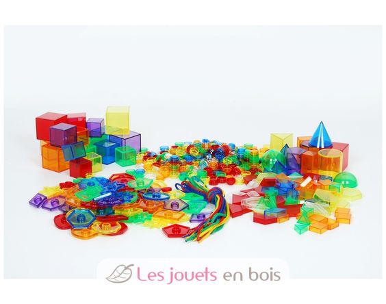 Forme geometriche colorate traslucidi 500 pz TK-73095 TickiT 2