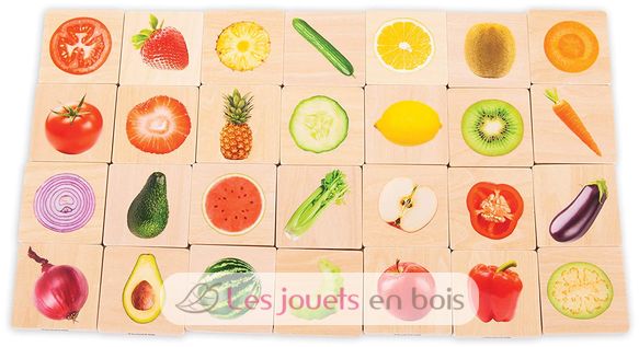 Memo di frutta e verdura da mescolare e abbinare TK-73404 TickiT 3