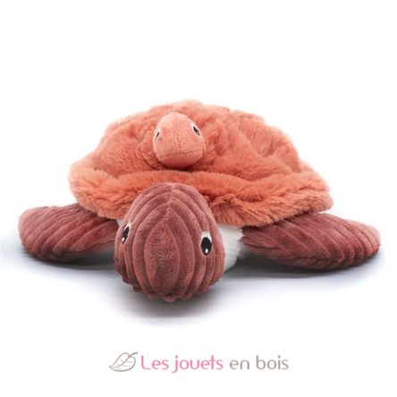 Peluche tartaruga mamma baby terracotta DE73502 Les Déglingos 5