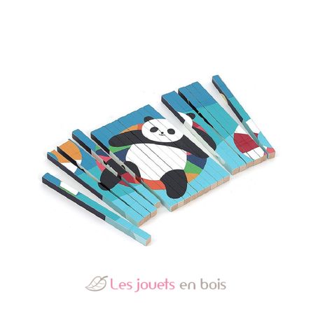 Puzzle 4D Animali V7427 Vilac 9