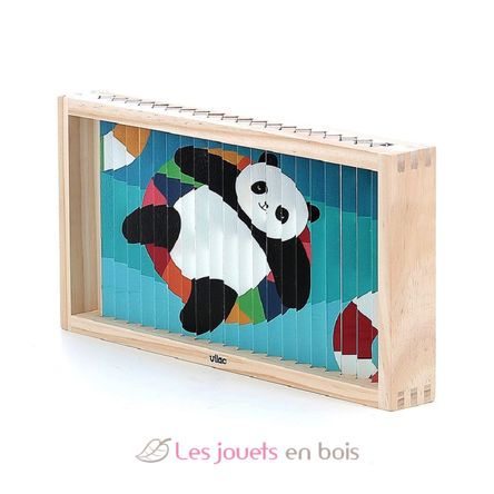 Puzzle 4D Animali V7427 Vilac 5