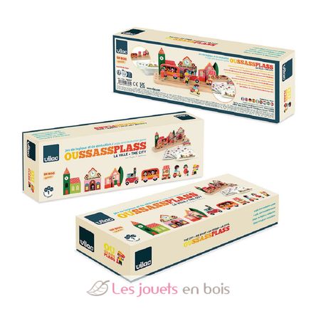 Gioco di logica in legno - La Città V7627 Vilac 7