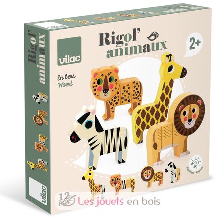 Animali della savana magnetici V7703S Vilac 1