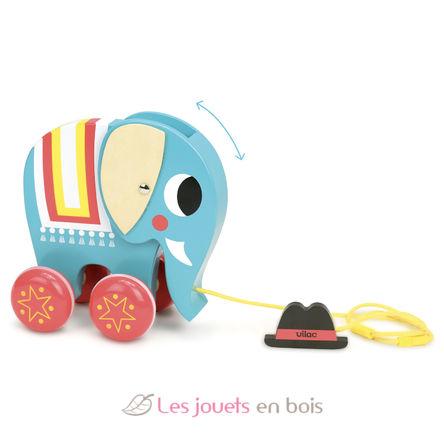 Vito, l'elefante che trascina V7714 Vilac 3