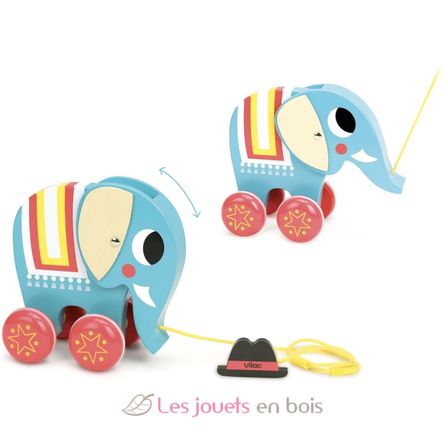 Vito, l'elefante che trascina V7714 Vilac 4