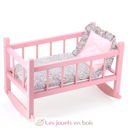 Culla per bambole 40 cm rosa PE800119 Petitcollin 1