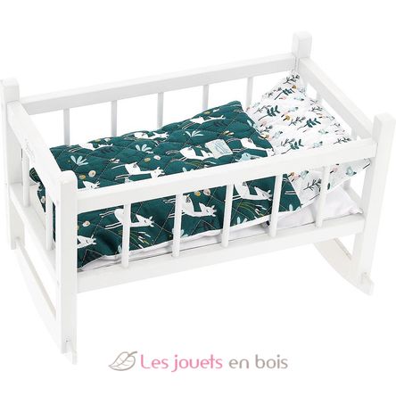 Letto per bambole 40 cm piccolo cervo PE800124 Petitcollin 1