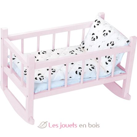 Letto per bambole 40 cm panda PE800127 Petitcollin 1