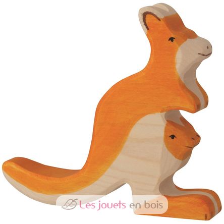Figurina di canguro HZ-80193 Holztiger 1
