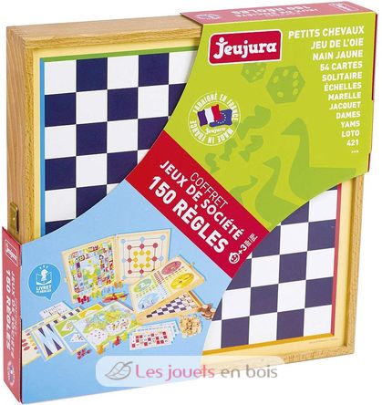 Set in scatola di 150 regole per giochi da tavolo JJ8124 Jeujura 3