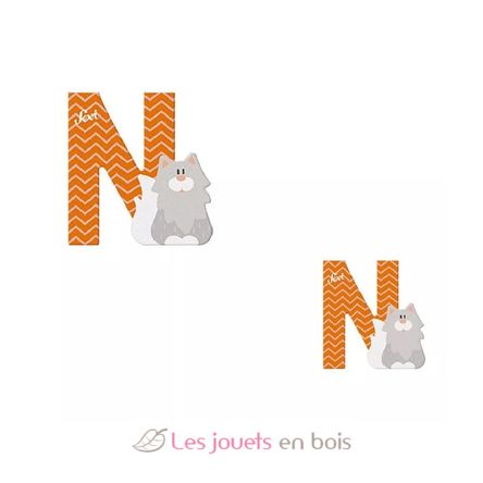 Lettera N - Gatto norvegese SE-83014 Sevi 1