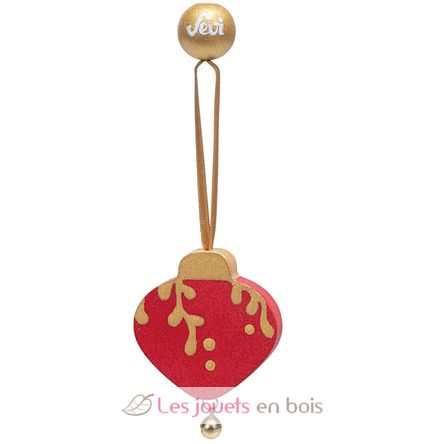 Set decorazioni natalizie rosse (3 pz) SE83098 Sevi 4