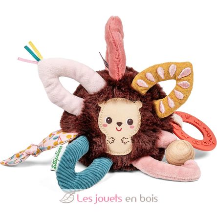 Anelli sensoriali Leon il riccio LL83631 Lilliputiens 1