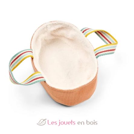 Bambola in tessuto Méla con culla portatile LL83724 Lilliputiens 5