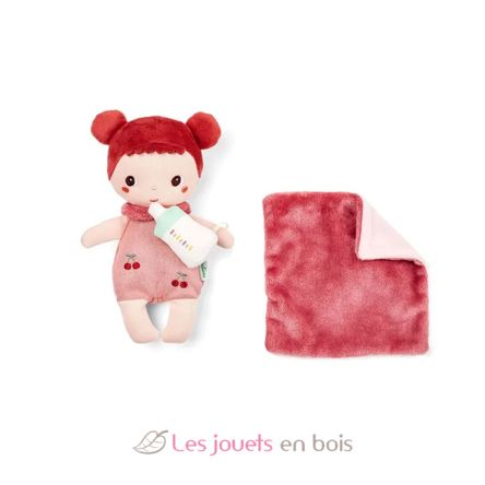 Bambola in tessuto Mio con culla portatile LL83725 Lilliputiens 4