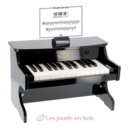 Pianoforte elettronico nero V8373 Vilac 2