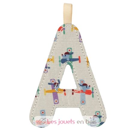 Lettera A blu fosforescente LL83860 Lilliputiens 2