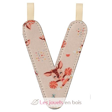Lettera V fosforescente LL83885 Lilliputiens 2