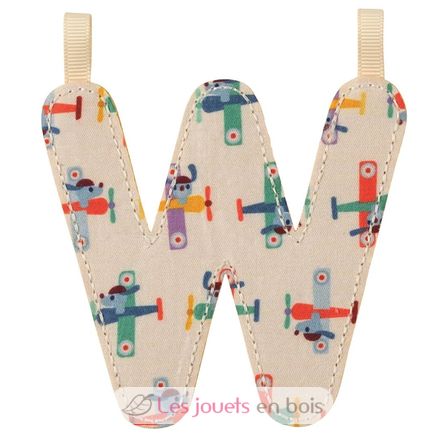 Lettera W fosforescente LL83886 Lilliputiens 1