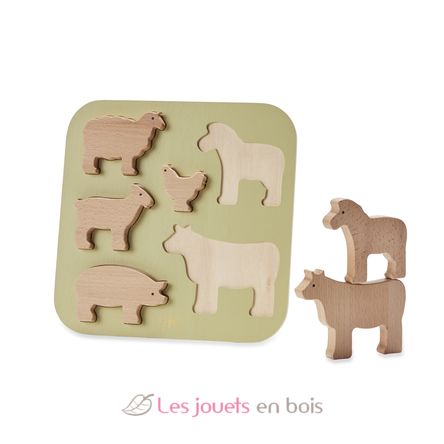 Puzzle - Animali della fattoria ByAs-84200 ByAstrup 1