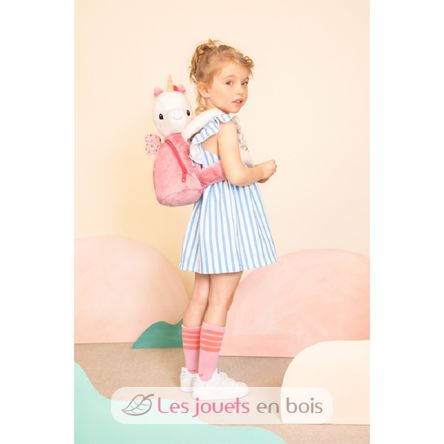 Zaino morbido Lena l'unicorno LI-84488 Lilliputiens 2
