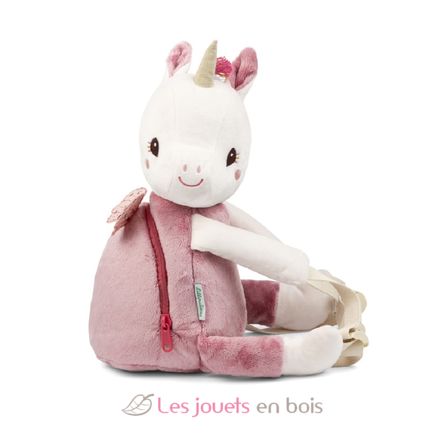 Zaino morbido Lena l'unicorno LI-84488 Lilliputiens 1