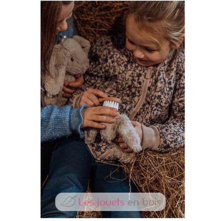 Coniglietto di peluche con cucciolo As-84626 ByAstrup 3