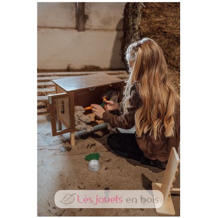 Coniglietto di peluche con cucciolo As-84626 ByAstrup 4