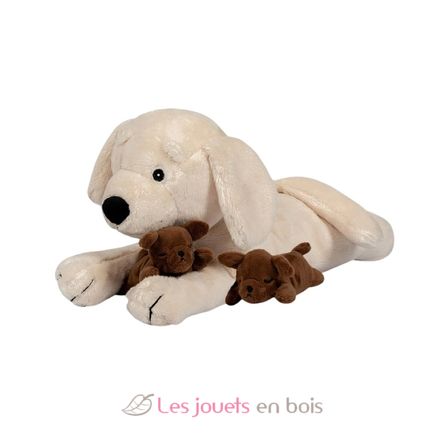 Cane di peluche con cuccioli As-84627 ByAstrup 1