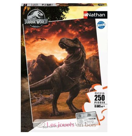 Puzzle T-Rex Jurassic World 3 250 pz NA861583 Nathan 1