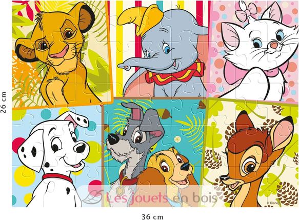 Puzzle Animali Disney 45 pezzi N86178 Nathan 4