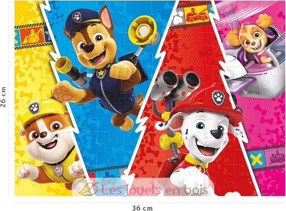 Puzzle I coloratissimi Paw Patrol 60 pezzi N86186 Nathan 3