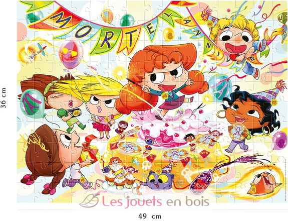 Puzzle Mortelle Adèle 150 pezzi N86198 Nathan 3