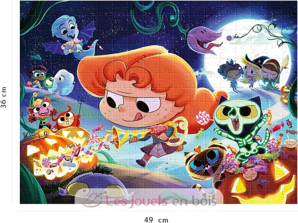 Puzzle Halloween con Mortelle Adèle 250 pezzi N86199 Nathan 4