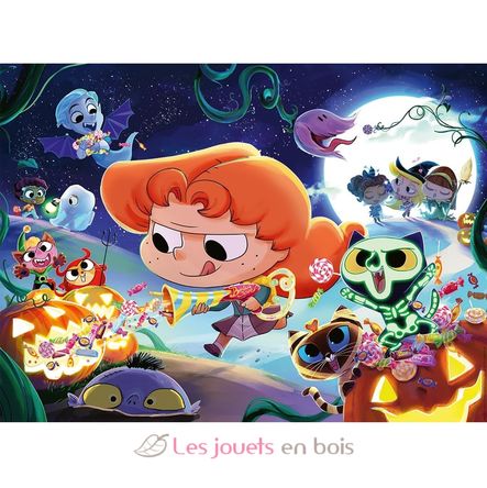 Puzzle Halloween con Mortelle Adèle 250 pezzi N86199 Nathan 2