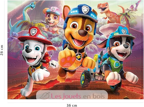 Puzzle Paw Patrol e i dinosauri 60 pezzi N86575 Nathan 3