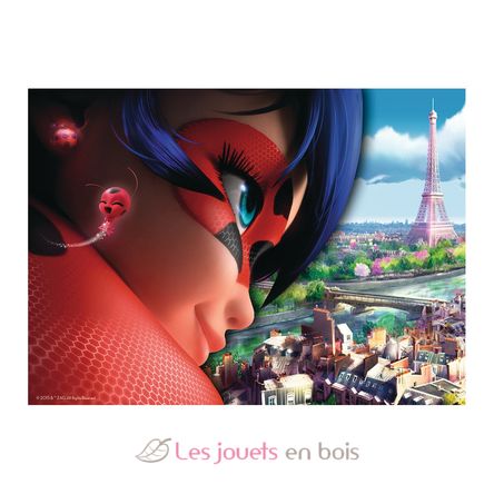 Puzzle Miraculous LadyBug 60 pezzi N865802 Nathan 2