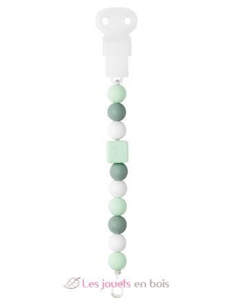 Clip per manichino in silicone bianco menta NA877343 Nattou 1