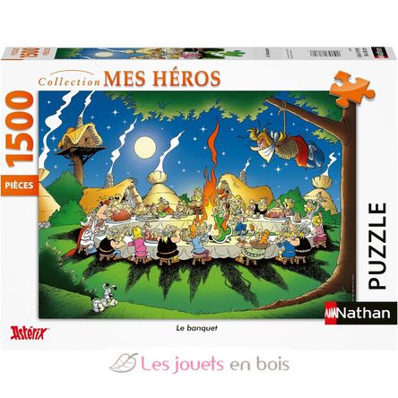 Puzzle Asterix 1500 pezzi N87737 Nathan 1
