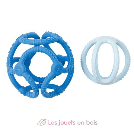 Set di 2 palline in silicone blu NA879040 Nattou 2