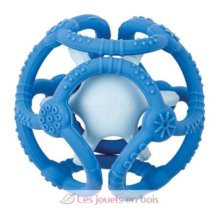 Set di 2 palline in silicone blu NA879040 Nattou 1