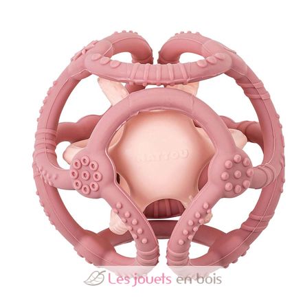 Set di 2 palline in silicone rosa NA879071 Nattou 1