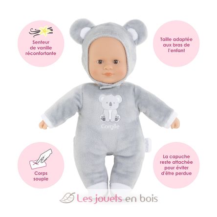 Bambola Pti' Coeur Koala CO-9000100610 Corolle 7