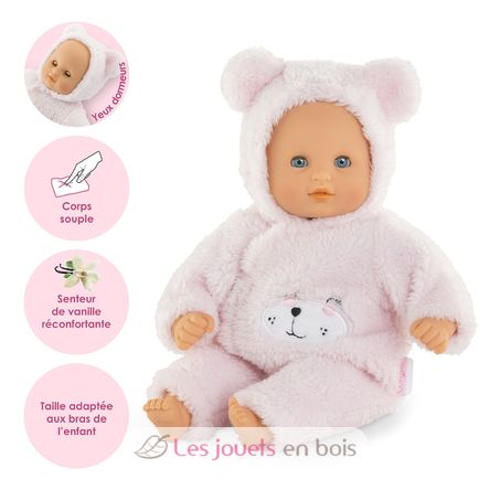 Bambola Calin Orso dell'amore CO-9000100720 Corolle 11
