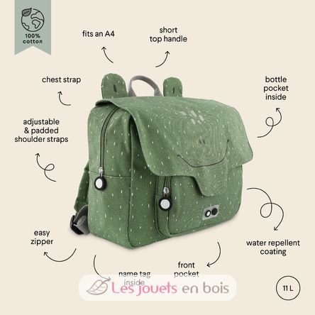 Zaini scolastici Mr Frog TX-91-221 Trixie 3