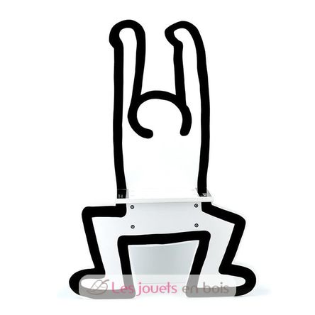 Chaise Keith Haring Blanche V9220 Vilac 3