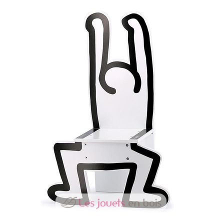 Chaise Keith Haring Blanche V9220 Vilac 4