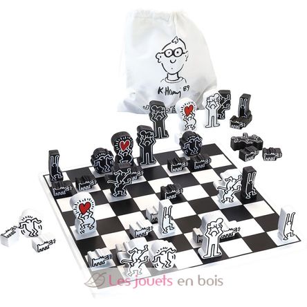 Set di scacchi Keith Haring V9221 Vilac 5