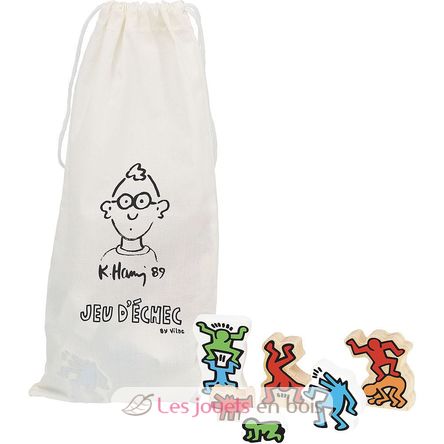 Set di scacchi Keith Haring V9229 Vilac 3